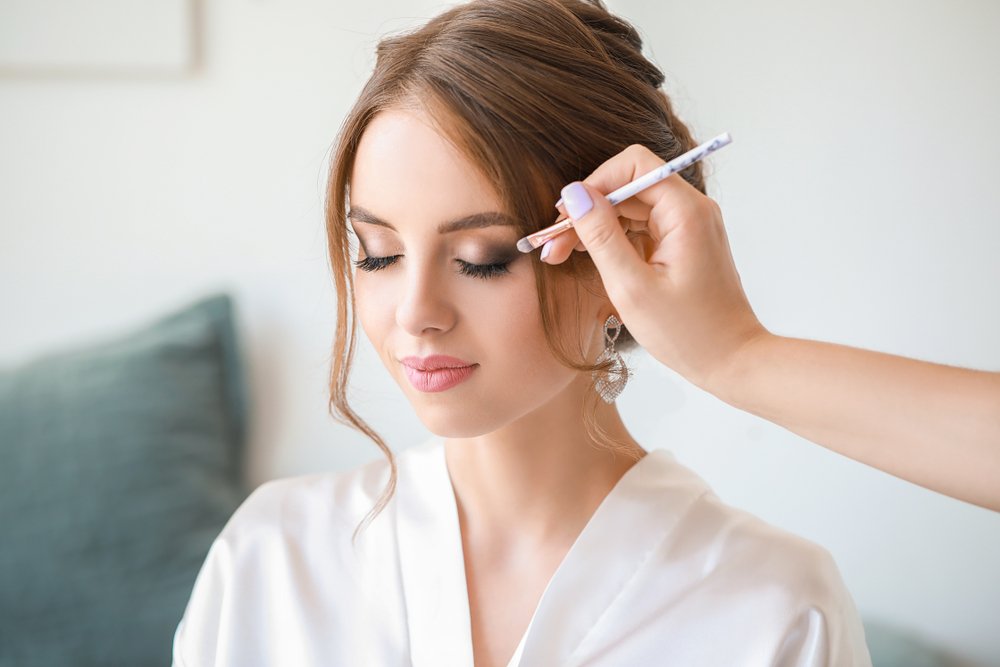 Bridal Makeup Preparation