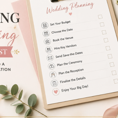 Wedding Planning Checklist
